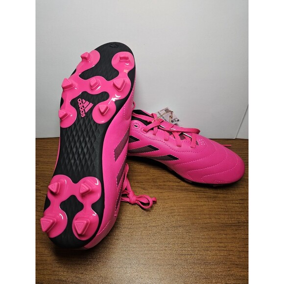 New PINK Adidas Goletto VIII FG J Soccer Cleats GW6163 KIDS Size 4.5 - Picture 5 of 9